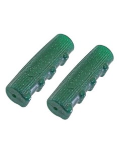 Grips 7/8 long 116mm Kraton Rubber 0214 Sparkle/Green.